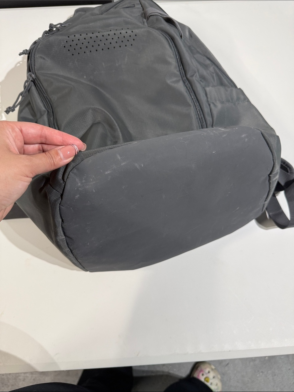 Adidas Grey Performance Backpack - Picture 2 of 9
